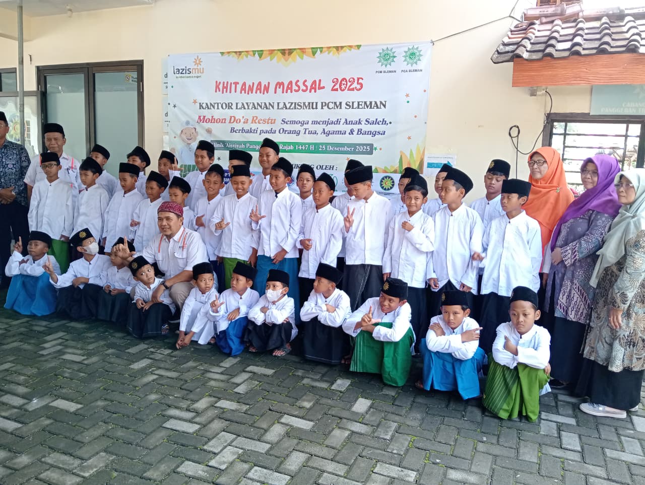 Lazismu PCM Sleman Gelar Khitanan Massal, Layani 35 Anak dengan Layanan Kesehatan Profesional
