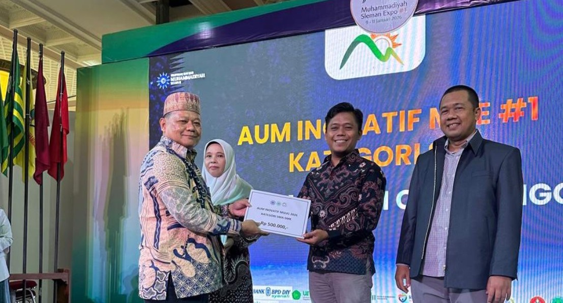 SMK Muhammadiyah 2 Sleman Raih Penghargaan Stand Inovatif di Muhammadiyah Sleman Expo 2026